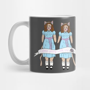 The Shining Cat Twins Mug